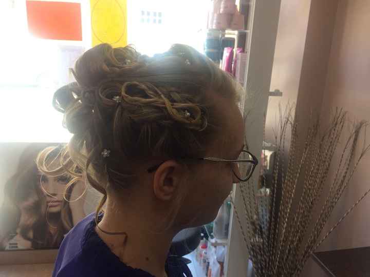Essais coiffure maquillage robe - 2