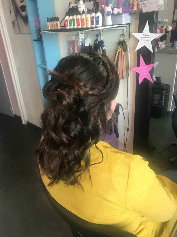 Essai maquillage et coiffure - 1