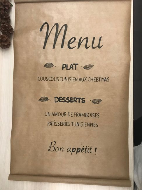 Mon menu 😍 - 1