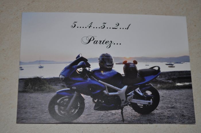et voila le faire part motard