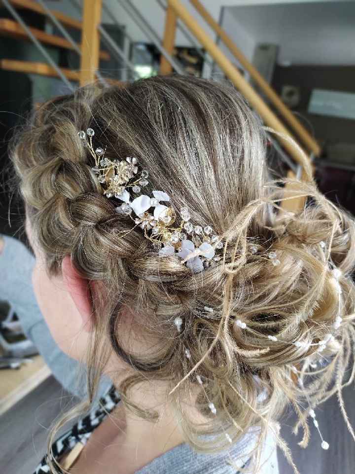 Essai coiffure j-28 avant le grand jour - 1