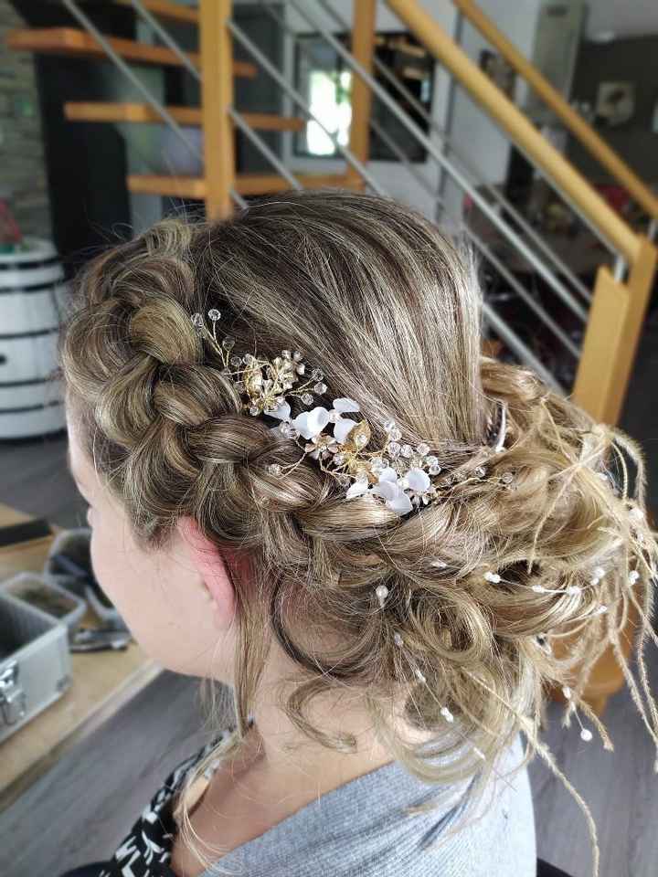 Essai coiffure j-28 avant le grand jour - 2