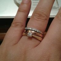 Porter son alliance et sa bague de fiançailles ?? - 1