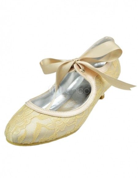 Chaussures champagne