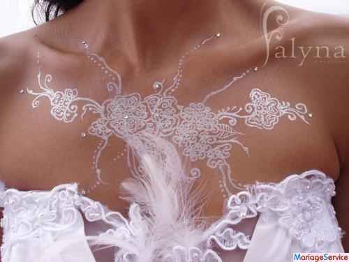 Tatouage Henné pailletés