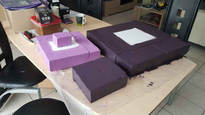 Support pour verrines faux wedding cake - 1