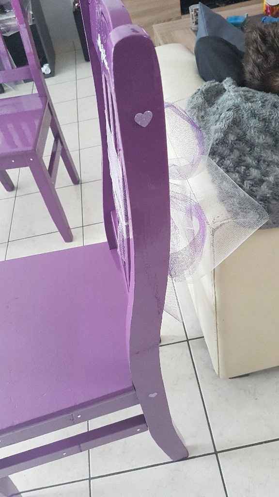 Chaise pour nous les mariés et nos flûtes - 7