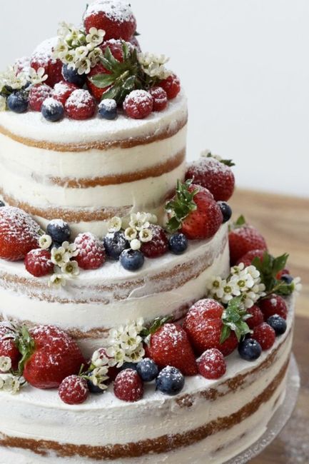 Le wedding cake : Blanc, nude ou coloré ? 1
