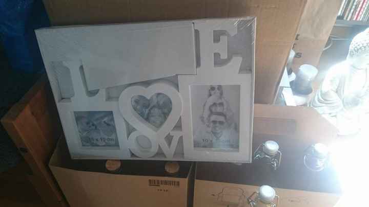 Un cadre pour mettre sur la table "Livre d'or"