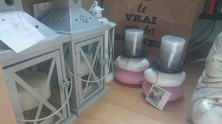 Lanternes et bougies 