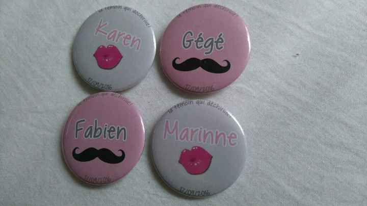 Badge "témoin qui déchire" - 1