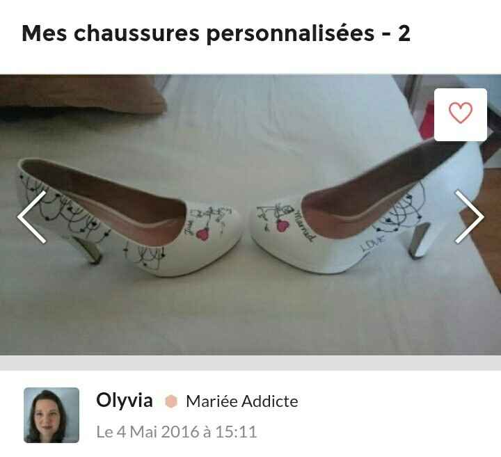 Chaussures de la mariée - 1