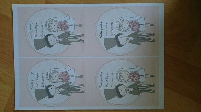 Mes préparatifs - 1