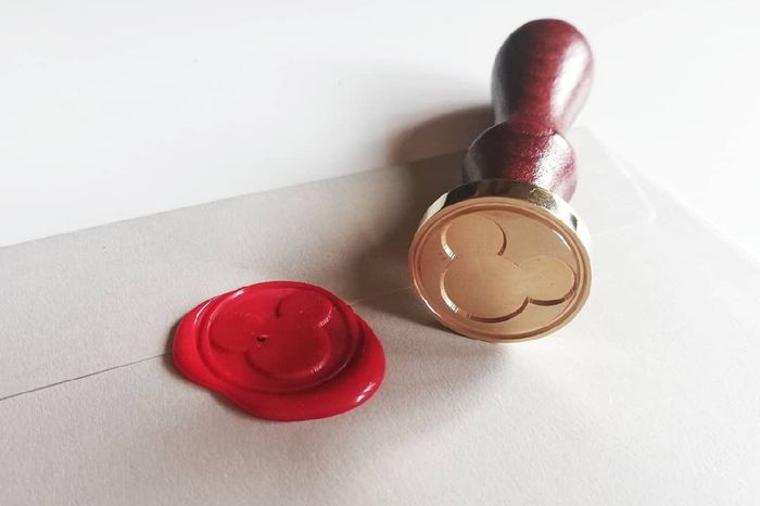 Enveloppe faire part ; Mariage Disney - 2