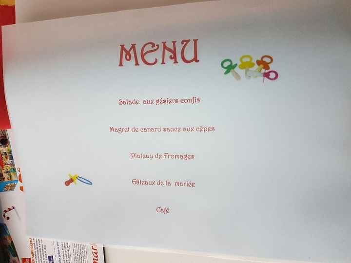 Les menus!!!! - 1