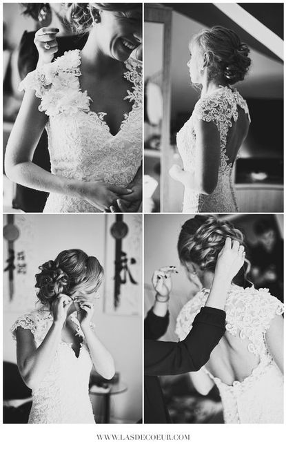 Préparation de la mariée