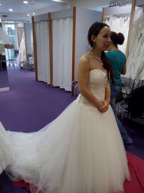 robe premières retouches