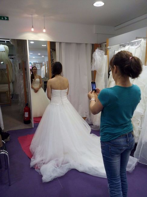 robe premières retouches