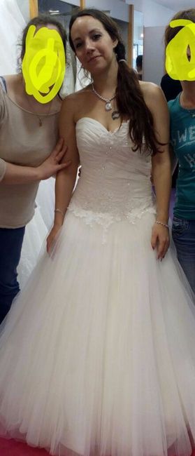 robe premières retouches