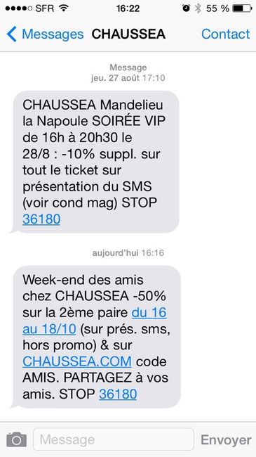 Bon plan chaussures -50% chez chaussea - 1