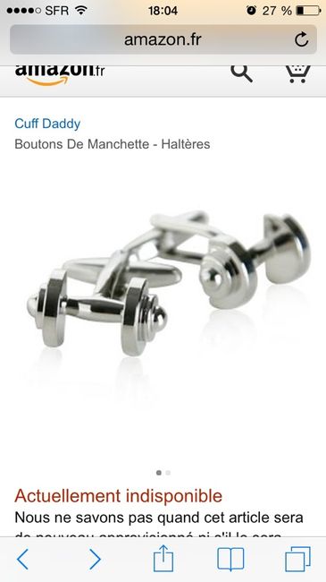 Boutons de manchettes pour mr - 1