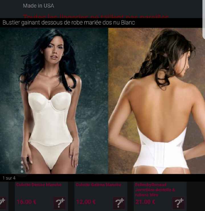 Corset dos nu mariage 2025