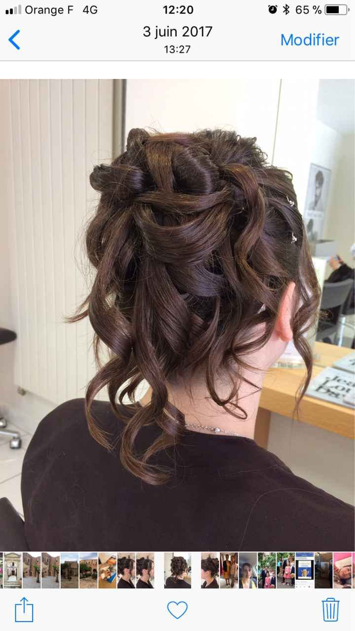 Coiffure mariée - 2