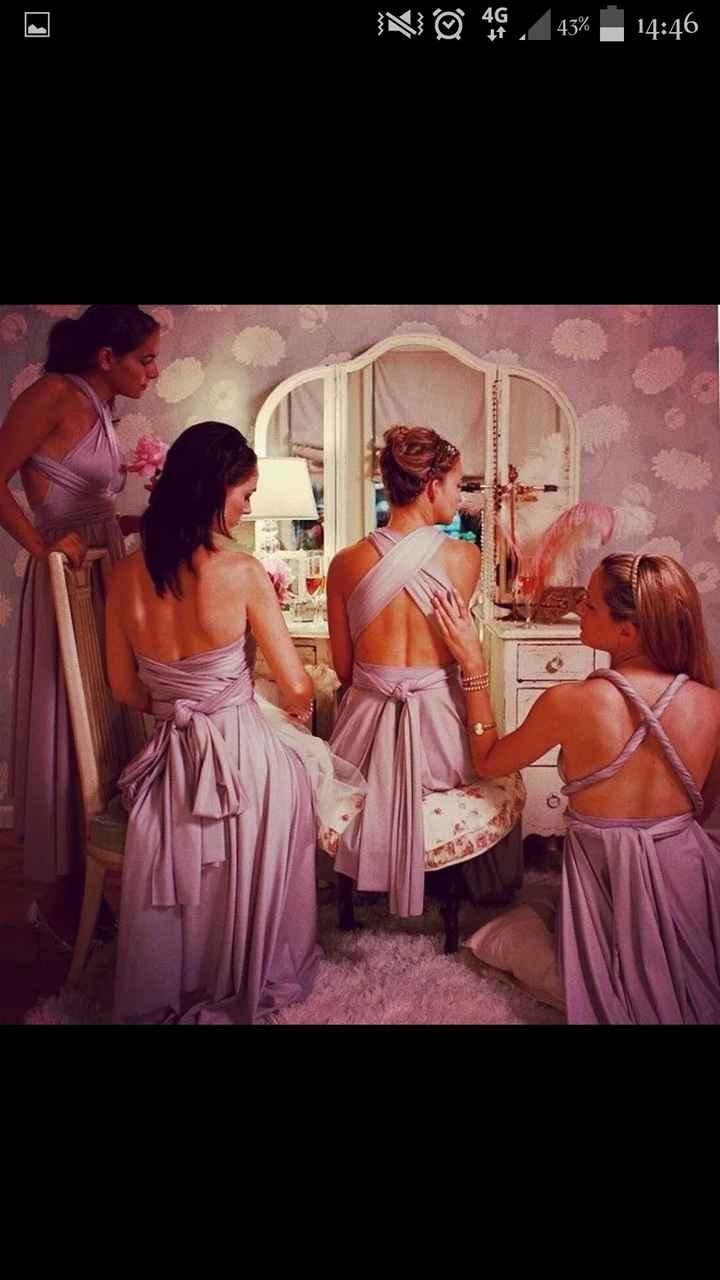 Robe demoiselle d'honneur - 1