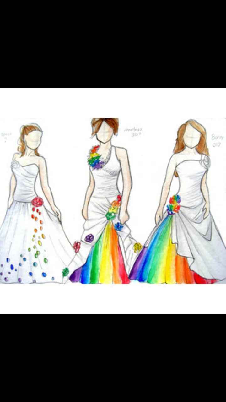 Robe demoiselle d'honneur - 1