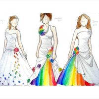 Robe demoiselle d'honneur - 1