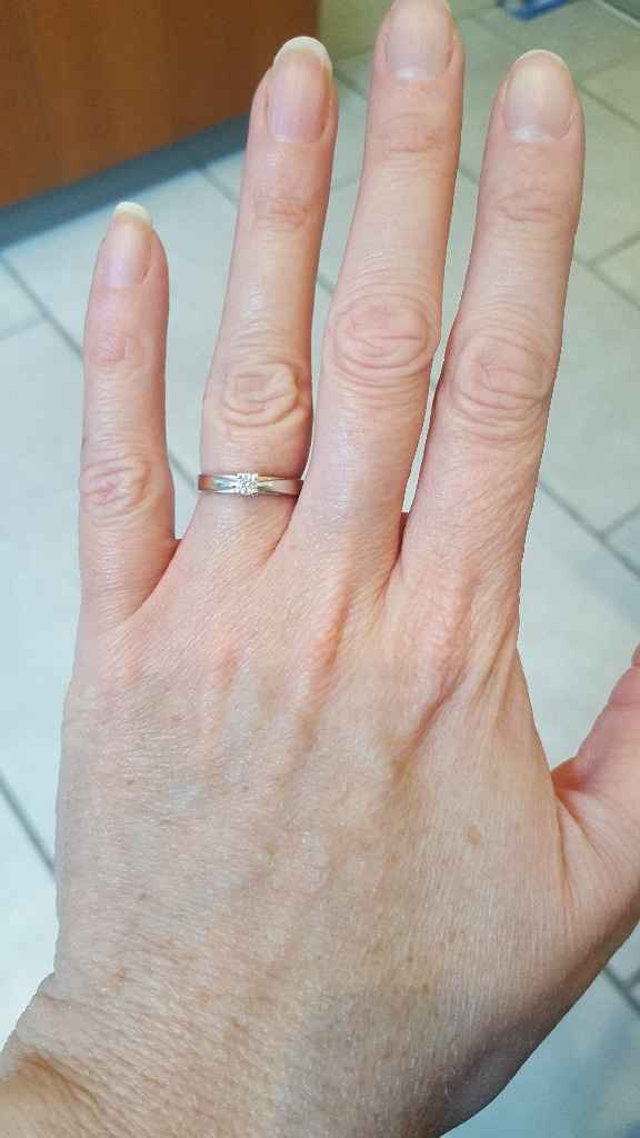  Vos bagues de fiançaille et alliance : montrez moi - 1