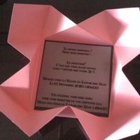Menu origami 3/3