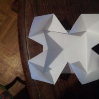 Menu origami prototype 2/2