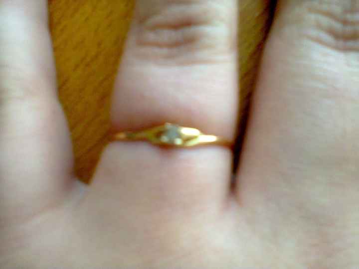 ma bague de fiançaille 