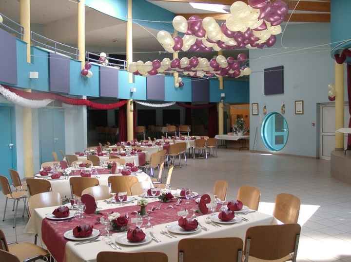 L'intérieur de la salle