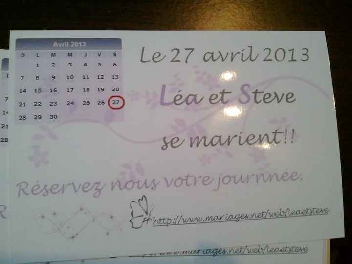 save the date