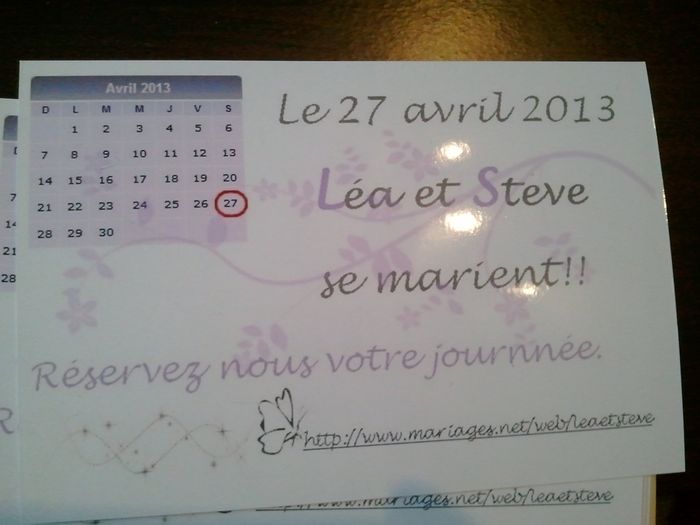 save the date