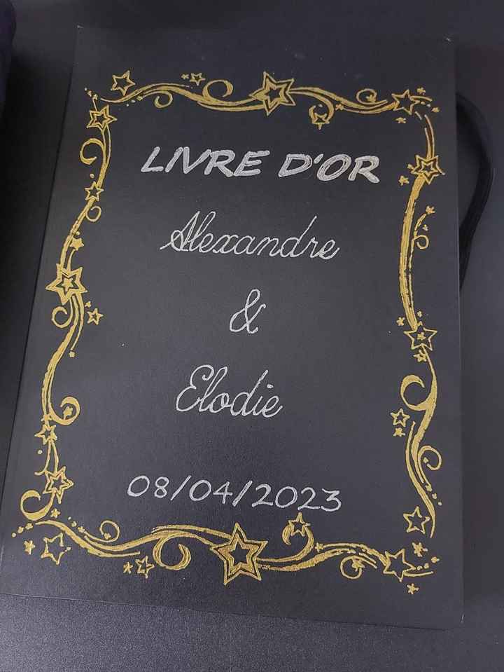 Un livre d'or à ton mariage 👉 OUI ou NON ? - 1