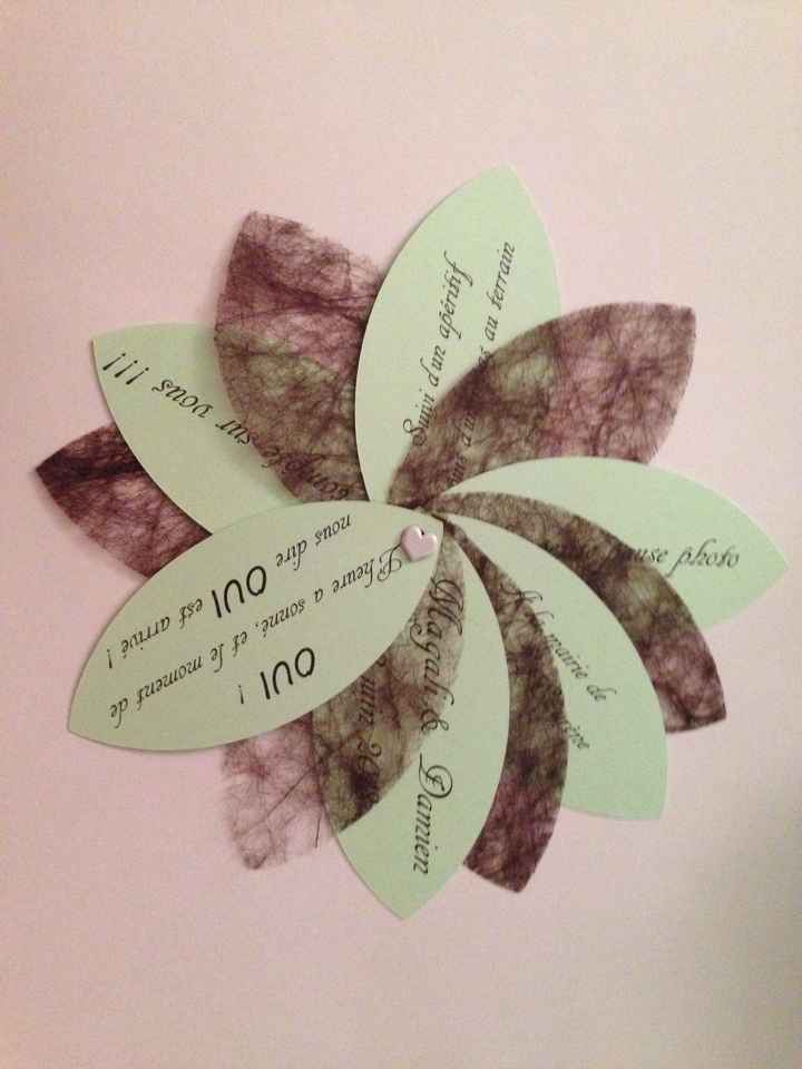  Faire part fait maison - 1