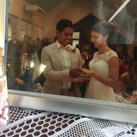 Dragées (photo de mauvaise qualité, c'est juste pour montrer le tube à essai esprit liège)