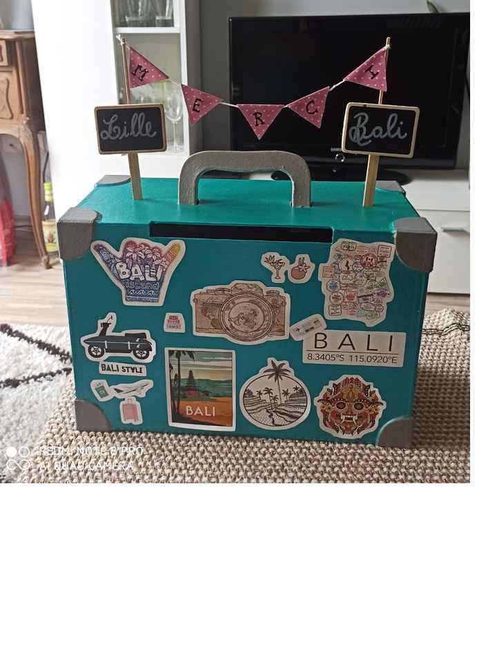 Urne de mariage Bali - 1