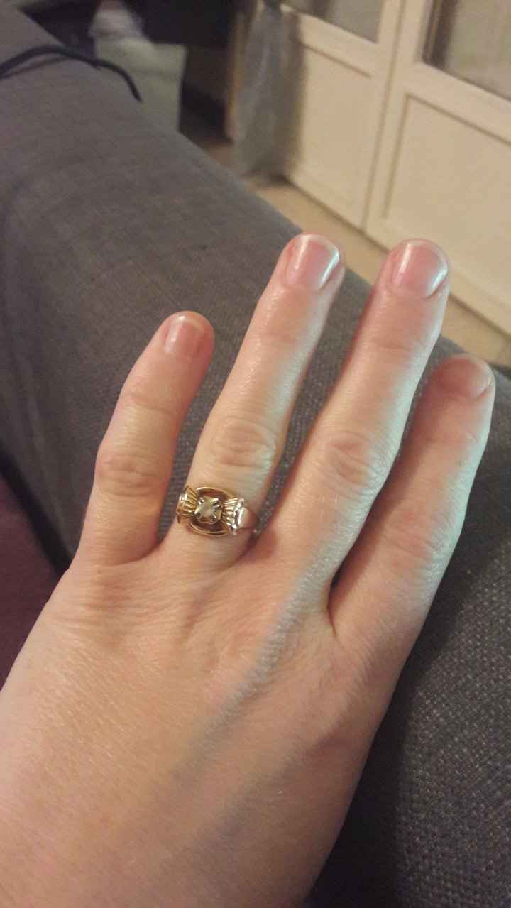 voici ma bague 