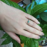 Alliance et bague de fiançailles très différentes... - 2