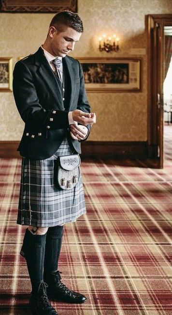 Le marié en kilt : Tendance ou pas ? 🤵 1
