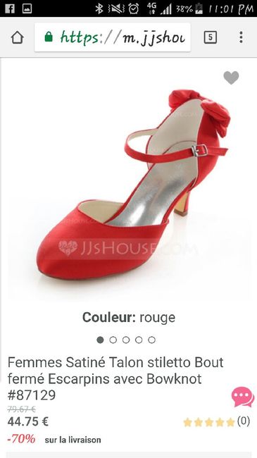  Chaussures rouges recherche - 1