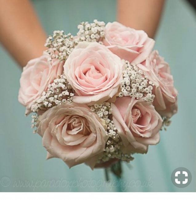mon bouquet thème rose et blanc bohème