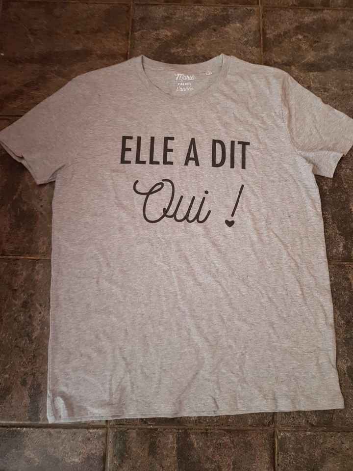 teeshirt marié