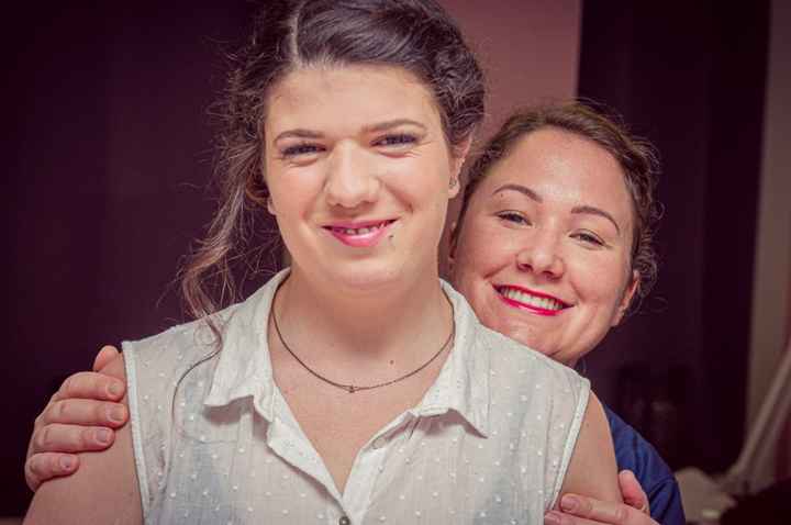 avec ma maquilleuse 