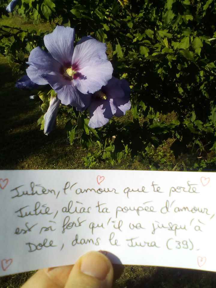 Moi aussi veux des « love notes » - 1