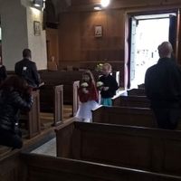 Entrée de ma fille et ma filleule